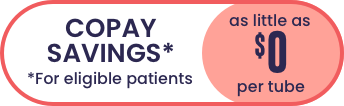 Copay savings page